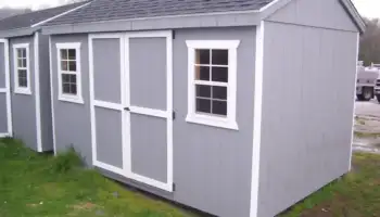 Mill Run Storage Gray Storage Shed