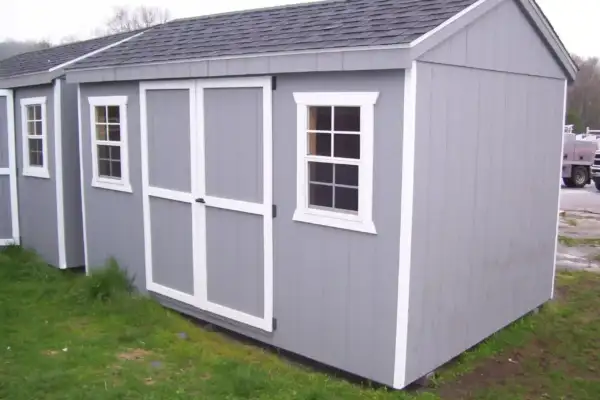 Mill Run Storage Gray Storage Shed